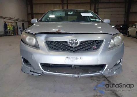 2009 Toyota Corolla S z USA, uszkodzony, nr VIN 2T1BU40E39C094426